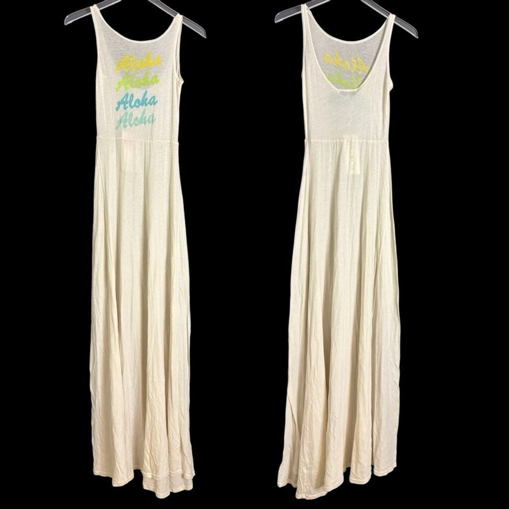 NEW WILDFOX "Aloha" Summer Vacation Maxi Dress Pool Beach Swim Coverup Small